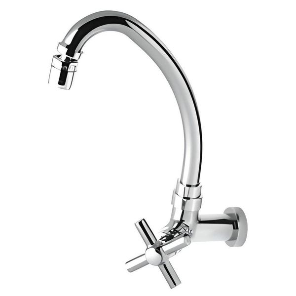 Torneira Para Cozinha De Parede Com Articulação C37 Cromado - Vtp094cwb - Esteves