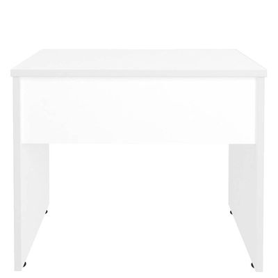 Mesa Para Escritório Home Office Escrivaninha Mary A02 Branco - Lyam Decor