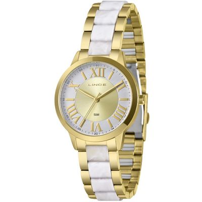 Relógio Lince Feminino Ref:Lrt4794l38 C3kb Fashion Bicolor