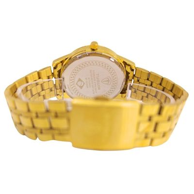 Relógio Tuguir Feminino Ref: Tg30422 Casual Dourado