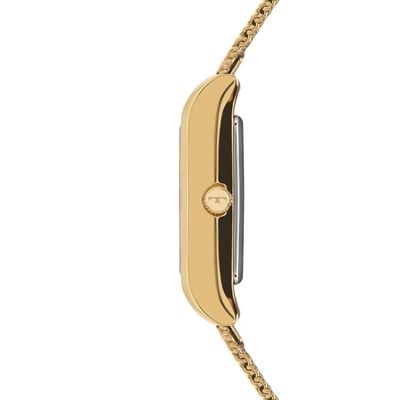 Relógio Technos Feminino Ref: 2035nde/1k Elegance Mesh Retangular Dourado