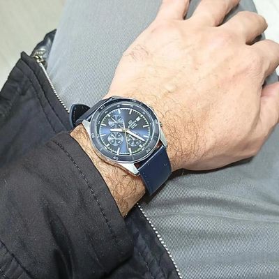 Relógio Casio Masculino Ref: Efr-526l-2cvudf Edifice Cronógrafo Prateado
