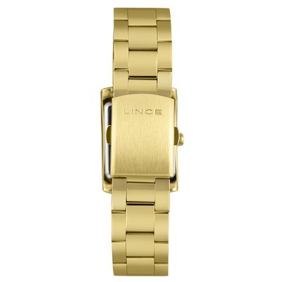 Relógio Lince Feminino Ref: Lqg4827l26 S1kx Retangular Dourado