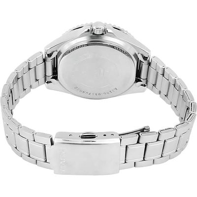 Relógio Casio Masculino Ref: Mdv-10d-1a3vdf Duro Prateado Menor