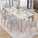Kit 04 Cadeiras de Jantar e Estar Living Estofada Mia L02 Linho Cinza - Lyam Decor