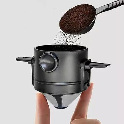 Mini Coador Café Reutilizável Portátil Não Precisa de Filtro