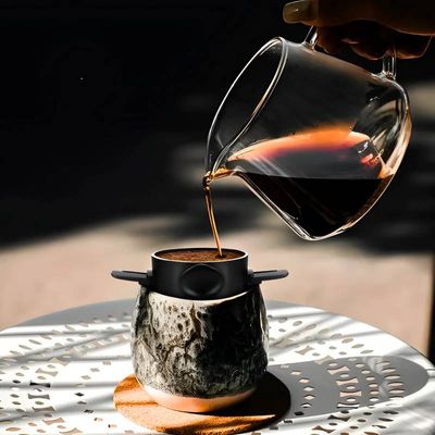 Mini Coador Café Reutilizável Portátil Não Precisa de Filtro