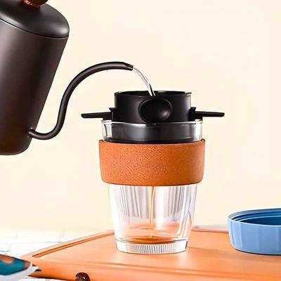 Mini Coador Café Reutilizável Portátil Não Precisa de Filtro