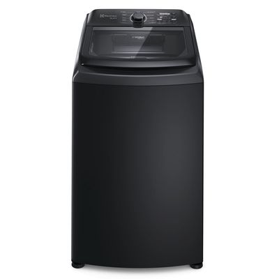 Máquina de Lavar Electrolux 14,5kg Preta Efficient Cesto Inox, Jet&Clean e Filtro Fiapos (LEP15) 127V