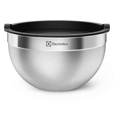 Conjunto Bowls de Inox Electrolux com Tampa Plástica 3 Peças Não se aplica