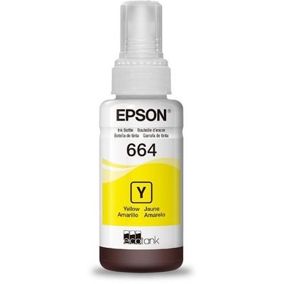 Refil Epson 664 - Amarelo - 70ml - T664420al