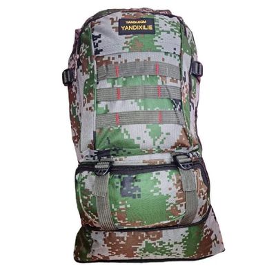 Mochila Resistente Impermeavel Camuflada Grande 5 Bolsos Camping Trilha Aventura Viagem
