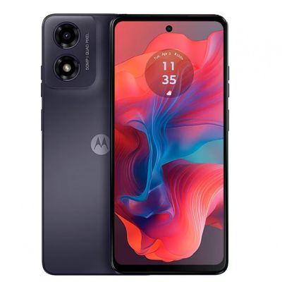 Smartphone Motorola Moto G04S 4G 128GB, Tela 6,6, 4GB + 4GB RAM Boost, Câmera de 50MP com IA e Night Vision, Processador Octa-Core Grafite