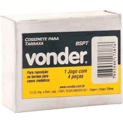 Cossinete Para Tarraxa 1.1-2" Bspt Aço Temperado - Vonder