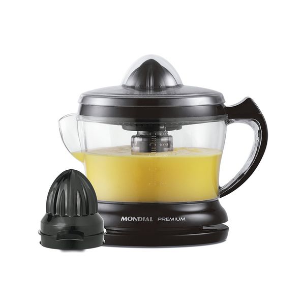 Espremedor de Frutas Mondial Premium E02 1,25L Preto 30W - 110V