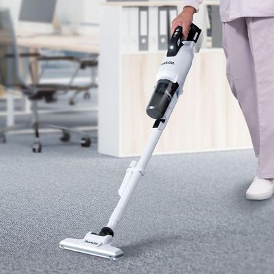 Aspirador De Pó A Bateria Lxt 18V Dcl286fzw Sem Bateria E Carregador Makita
