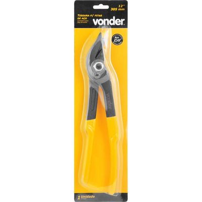 Tesoura Para Fita Aço 12 Vonder