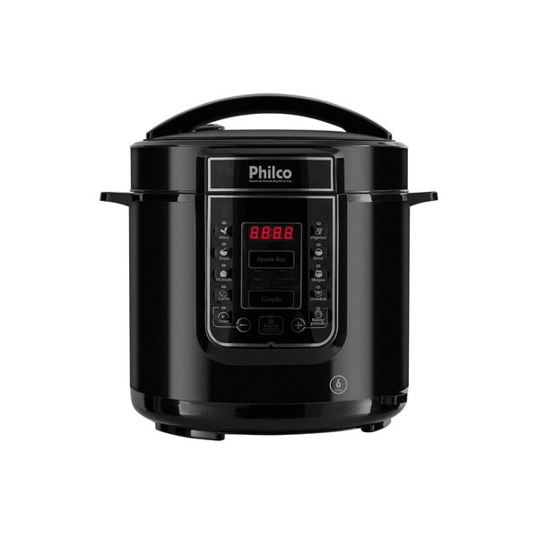 Panela de Pressão Digital Philco PPP01P Inox 13 programas 6L 127V