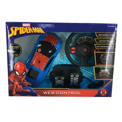 Veículo Controle Remoto 7 Funções Homem-Aranha Webcontrol