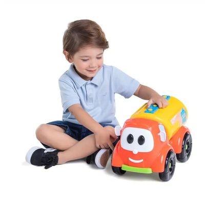 Brinquedo Infantil Rodadinhos Caminhão Tanque - Tateti 414