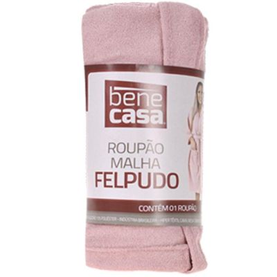 Roupão De Malha Felpudo Atoalhado Bene Casa