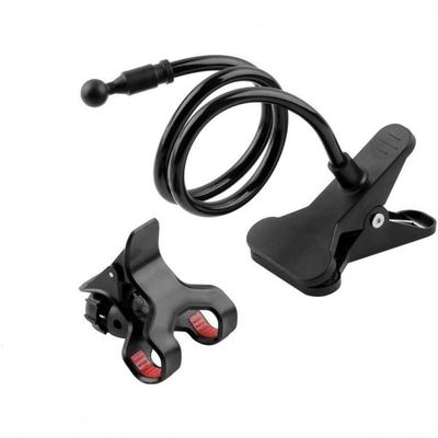Suporte Para Celular Universal - Super Articulado - Multi Uso Pegador Preto