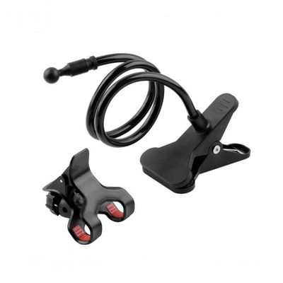 Suporte Para Celular Universal - Super Articulado - Multi Uso Pegador Preto