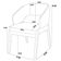 Kit 06 Cadeiras De Jantar E Estar Living Estofada Lince L02 Linho Palha - Lyam Decor