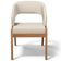 Kit 06 Cadeiras De Jantar E Estar Living Estofada Lince L02 Linho Palha - Lyam Decor