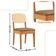 Mesa Jantar Diane 180cm Ta Mdf Lam 6 Ca Copper Prem Moderna Veludo Capuccino/naturale/off White