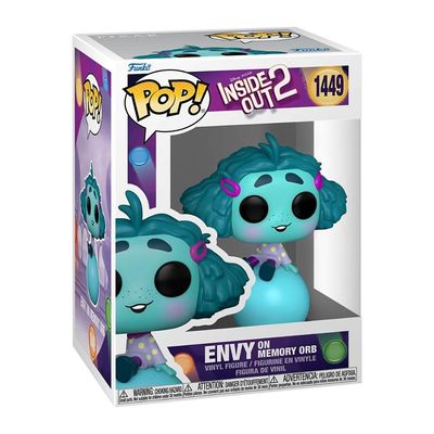Funko Pop Inside Out 2 1449 Envy On Memory Orb