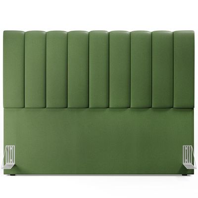 Cabeceira Cama Box Casal Queen 160 cm Dália W01 Facto Verde Musgo - Lyam Decor