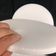 Kit 02 Assentos Redondo Banqueta Cadeira Estofados Poltronas H02 Corino Branco 30 cm - Lyam Decor