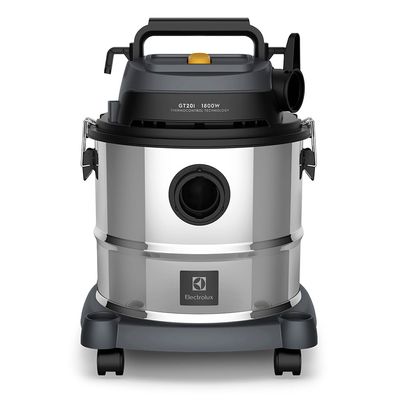 Aspirador de Pó e Água Electrolux 1800W 20L com ThermoControl e Função Sopro Inox (GT20I) 127V