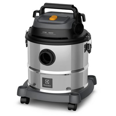 Aspirador de Pó e Água Electrolux 1800W 20L com ThermoControl e Função Sopro Inox (GT20I) 127V