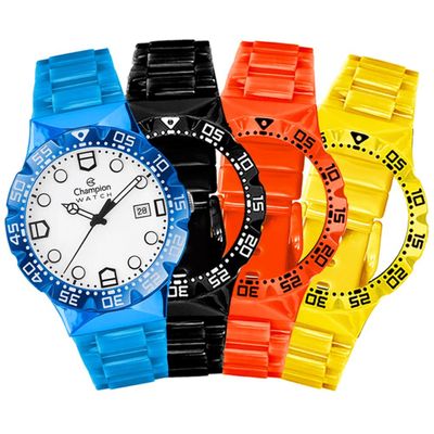 Relógio Champion Watch Ref: Cp31001k Troca Pulseiras