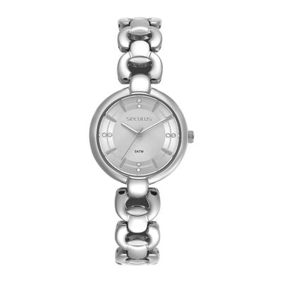 Relógio Seculus Feminino Ref: 23754l0svnb3 Bracelete Prateado