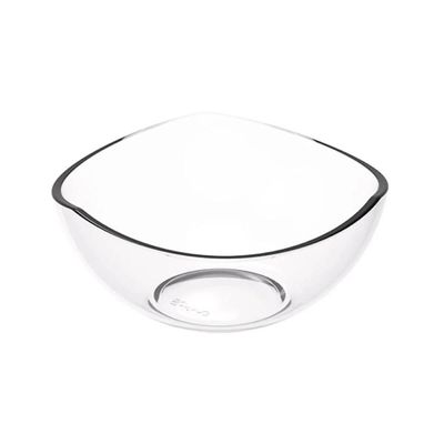 Jogo de Sobremesa 7 Peças Tigelas Bowl Transparente Plástico Crippa