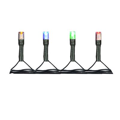 Cordão 100 LEDs Fio Verde com 8 Funções 220V Colorido 8m D&A