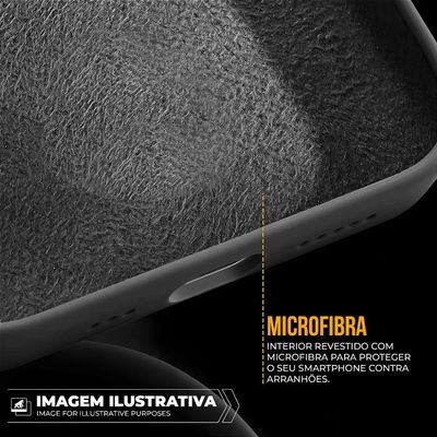 Kit Capa Silicon Premium e Película Hydrogel Privacidade para iPhone 16 - Gshield