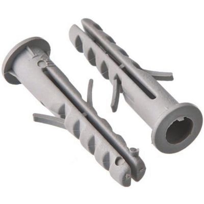 Bucha Nylon 6mm Com Anel Com 500 Peças - Buc422 - Fox Mix Bucha Nylon 6mm C-anel C-500pcs Fox Mix Buc422-1