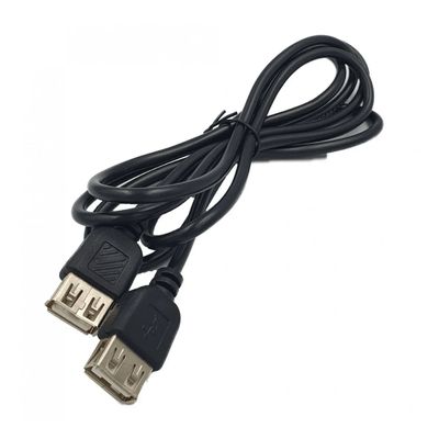 Cabo Emenda USB Fêmea x USB Fêmea 1.5 Metros Apenas Energia