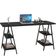 Mesa Para Escritório Estilo Industrial Cavalete Form C01 150cm Preto Onix - Lyam Decor