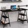 Mesa Para Escritório Estilo Industrial Cavalete Form C01 150cm Preto Onix - Lyam Decor