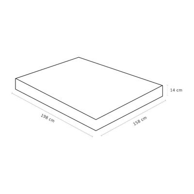 Colchão Light D28 – Queen Size (158x198x14) - Ortobom