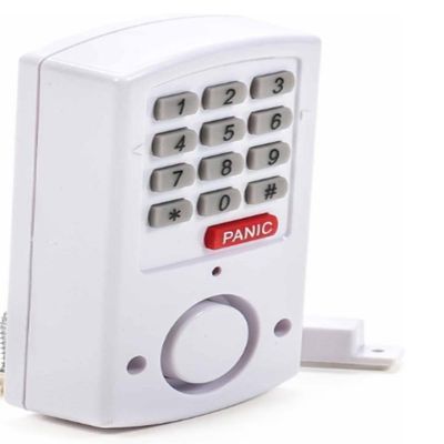 Kit Alarme Residencial E Comercial Sem Fio Com Teclado Numérico, Botão De Pânico E Sensor Magnético
