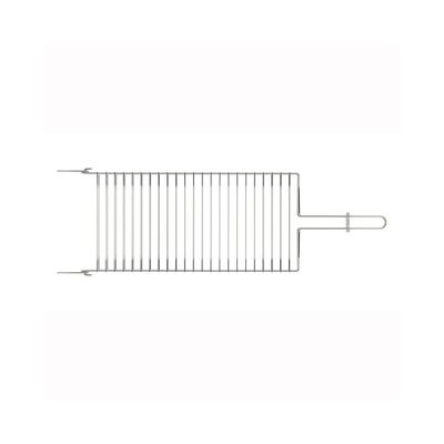 Grelha Plana Churrasco em Inox 72,5 x 23,3 cm - Tramontina Cinza