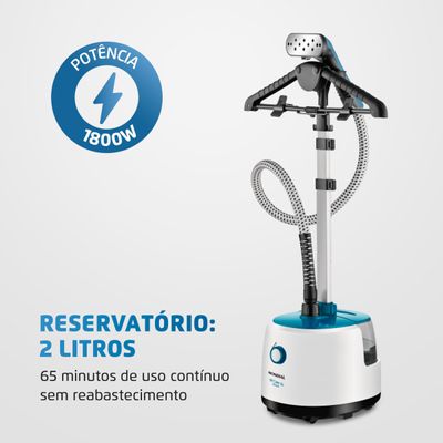 Passadeira a Vapor Vip Care Mondial Branco e Azul 1800W VP-07 127V
