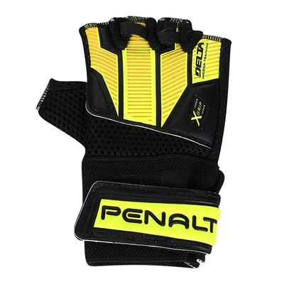 Luva de Goleiro Penalty Delta Training X Futsal 9 / Preto/Amarelo