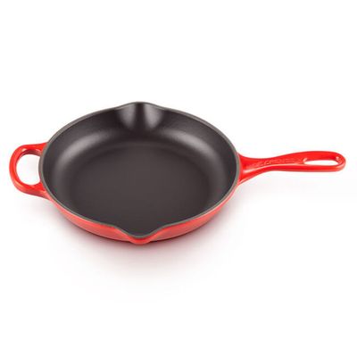 FRIGIDEIRA LE CREUSET SKILLET REDONDA 23CM C/ ALÇA SIGNATURE Vermelho